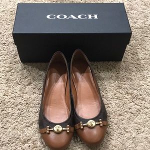 Brand new Coach flats! never worn!